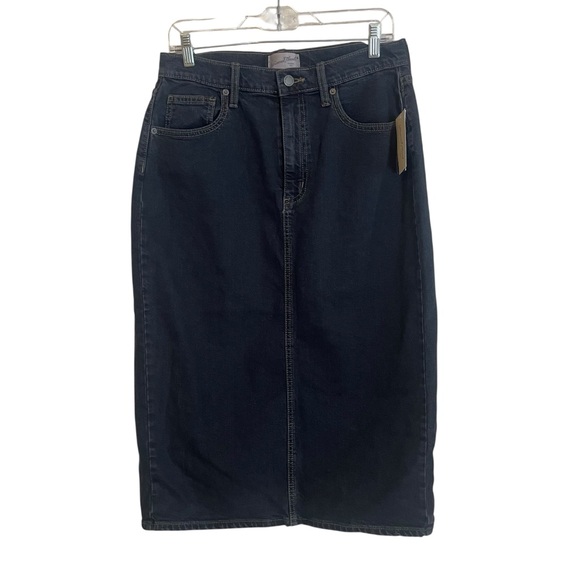 Universal Thread Black Wash Denim Skirt Size 8 NWT - Picture 4 of 10